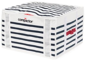 Кутия за съхранение на дрехи Medium Mariniere 3D Vacuum Bag, 125 л - Compactor