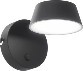 Open Design OR86522 - LED стенна лампа TIMO LED/6W/230V 3000/4500/6500K черна