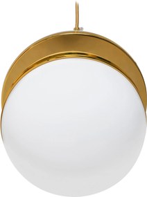 Пендел- стъклена сфера White/Gold APP481-1CP