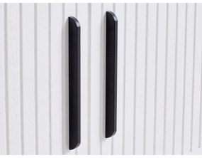 Бяла маса за телевизор 180x56x45 cm Nola – Unique Furniture