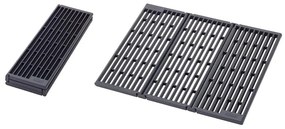 Сива регулируема пластмасова решетка за оттичане за мивка 43x13 cm Platform – Joseph Joseph