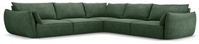 Тъмнозелен ъглов диван (променлив) Vanda - Mazzini Sofas