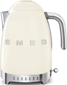 Кремава електрическа кана от неръждаема стомана 1,7 l Retro Style – SMEG