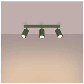 Зелен прожектор 6,5x45 cm Gleam – Sollux