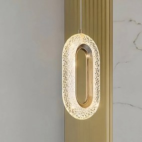 ВИСЯЩА ТАВАННА LED ЛАМПА G173-3CP GOLD