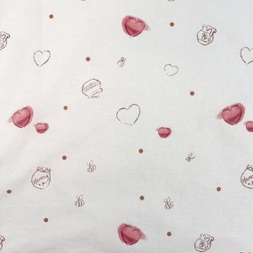 Бяло памучно детско спално бельо за детско креватче 100x135 cm WTP "Birthday party" – Jerry Fabrics