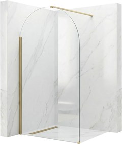 Параван за душ Rea Sky Heaven Brush Gold 110