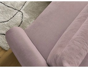 Светлорозов ъглов диван Aden – Bobochic Paris