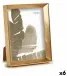 Рамка за снимки GiftDecor WPC0235MG-3 Златен Cтъкло Пластмаса (6 броя)
