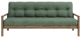Зелен разтегателен диван 205 cm Knob - Karup Design