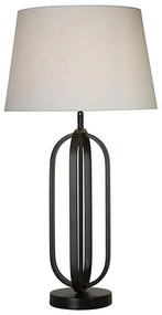 Searchlight EU91101WH - Настолна лампа CHIC 1xE27/60W/230V бяла