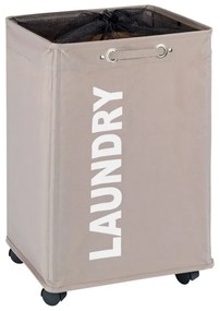 Кош за пране Taupe Quadro, 79,2 л - Wenko