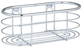 Сребърен рафт за душ Trestina, 26 x 11 cm - Wenko