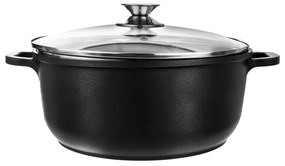 Алуминиев съд със стъклен капак, ø 28 cm Grande - Orion