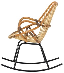 Люлеещо се кресло в естествен цвято Reine – Bloomingville