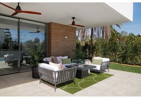 Тъмнозелен килим за открито и закрито 70x100 cm Boo Dark Olive – Pappelina