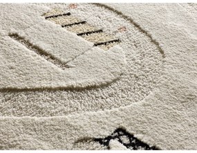 Бежово детско килимче за игра 120x170 cm Clown – Universal