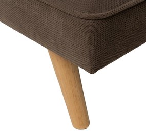 Кафяв шенилов разтегателен диван 175 cm – Ixia