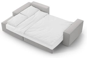 Светлосив разтегателен ъглов диван (ляв ъгъл) Jodie – Micadoni Home