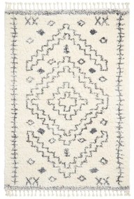 Кремав и бял килим Geo, 160 x 220 cm Aspen - Think Rugs