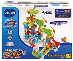 Комплект Мраморни Топчета Vtech Marble Rush Marble Run - Beginner Set Писта Писта c Рамки + 4 години 47 Части