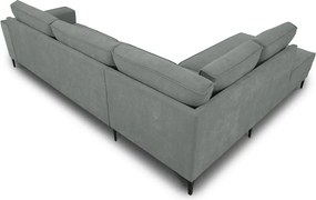 Тъмносив ъглов диван (ляв ъгъл) Copenhagen – Scandic