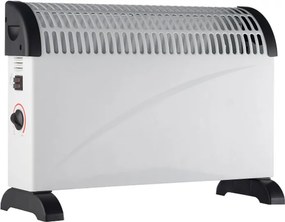 Разопакован: Конвектор Electra ECH-1105, 2000W, 3 степени, Термостат, Защита от прегряване, Бял