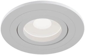 Вдлъбнати Точкова светлина покрив Maytoni Atom round-бял