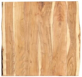 286328 vidaXL Плот за маса, акациево дърво масив, 58x(50-60)x3,8 cм
