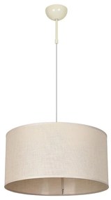 Пендел КАМЕЛОТ МАКИАТО - цилиндър ø400, h=200, крем, 1xE27