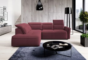Ъглов диван Morello L-Magenta-Left