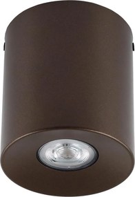 Точково осветително тяло ORION 1xGU10/10W/230V 12,5 cm кафяво
