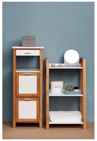 Бяла кутия за баня с капак Gara - Wenko