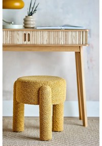 Тапициран стол в цвят жълта охра Bruno – Bloomingville