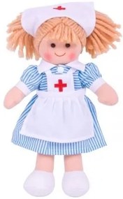 Bigjigs - Детска кукла - Медицинската сестра Нанси