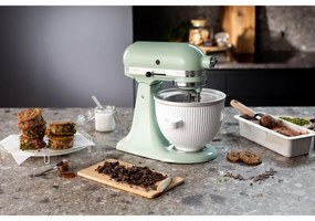 Планетарен миксер KitchenAid Artisan Elegance 5KSM125EPT, 300W, 4.8 л, Direct drive, 10 скорости, Зелен