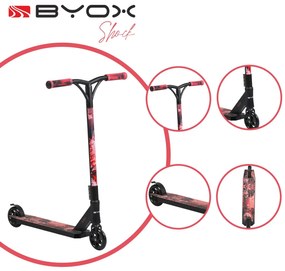 Byox  -  Тротинетка Shock червен