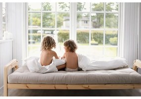 Кафяв/бежов разтегателен диван 204 cm Grab - Karup Design