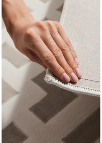 Сива/кремава пътека 80x240 cm Perles Onyx – Elle Decoration