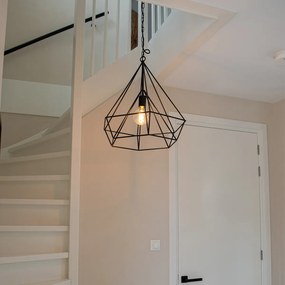 Скандинавски висящ аплик черен - Karkass