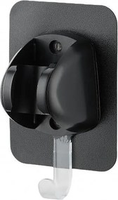 Държач за подвижен душ 3011MB, Inter Ceramic, ABS, черен мат