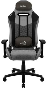 Стол за игри Aerocool DUKE AeroSuede 180º Черен Сив