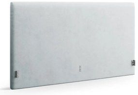 Светлосива тапицирана табла за легло 150,5x100 cm Remo – Micadoni