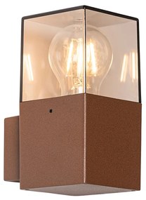 Индустриален външен стенен аплик ръждяво кафяв IP44 - Denmark