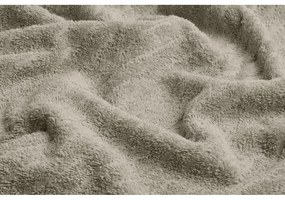 Светлобежова памучна кърпа и хавлия за баня в комплект от 2 броя - Foutastic