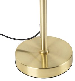 Дизайнерска настолна лампа златиста регулируема - Parte
