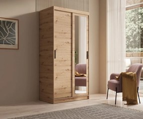 Гардероб Reflecta 100 плъзгащ се-Artisan