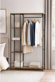 Черен стоманен комплект за коридор 90x170x40 cm Aris – Bonami Essentials