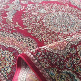 Изключителен червен килим с красив модел Ширина: 200 см | Дължина: 300см