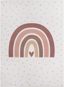 Кремав детски килим подходящ за пране 120x170 cm Coco 1132 – Ayyildiz Carpets